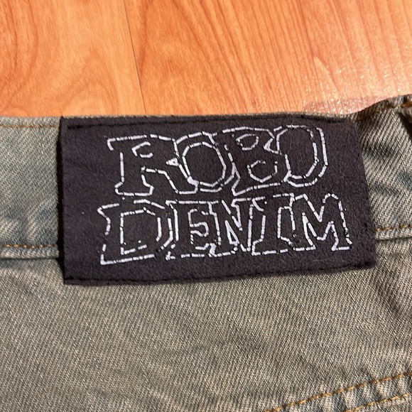 (SOLD) digits 238 robo denim green - Picture 6 of 6